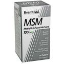 MSM 1000 MG, 90 COMPRIMIDOS de HealthAid