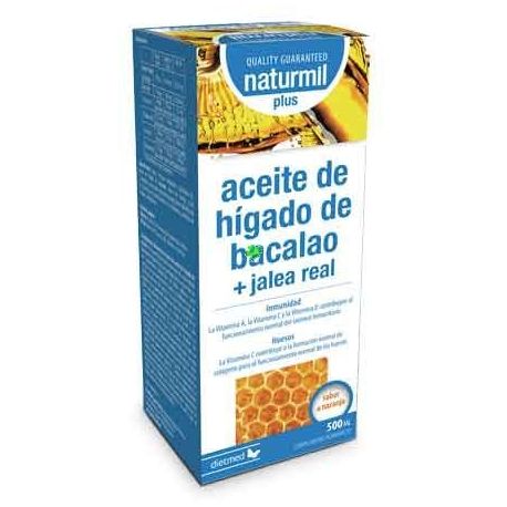 ACEITE DE HIGADO DE BACALAO CON JALEA REAL 500 ML de Dietmed